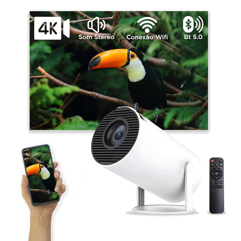 Garanta já o seu Projetor 4K HY300 — antes que acabe